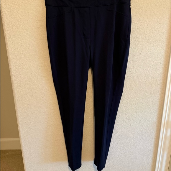 Chico’s Size 1 Navy Leggings Pants - Picture 4 of 9